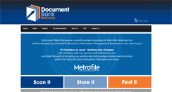 Desktop Screenshot of docbank.co.bw